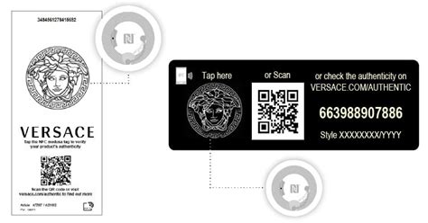 versace nfc tag|versace nfc labels.